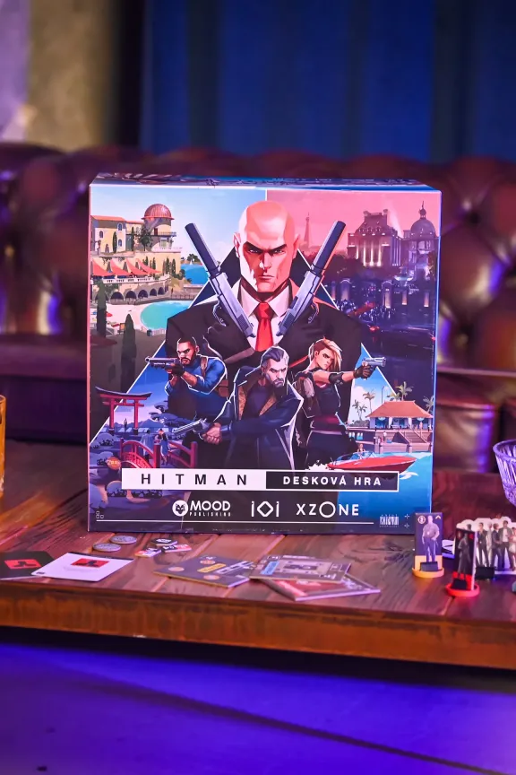 Xzone stylově oznamuje českou verzi Hitman: The Board Game