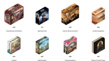 Shelfy – deskoherní miniatury