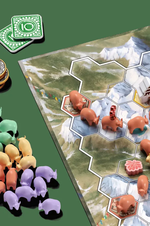 Reiner Knizia se v Through the Mountains vrací k plánování tras