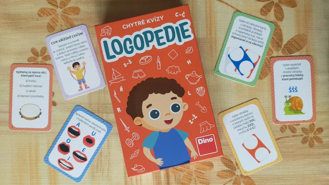 Chytré kvízy: Logopedie – recenze pomůcky pro rozvoj mluvení
