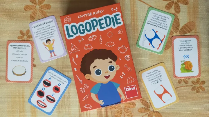 Chytré kvízy: Logopedie – recenze pomůcky pro rozvoj mluvení